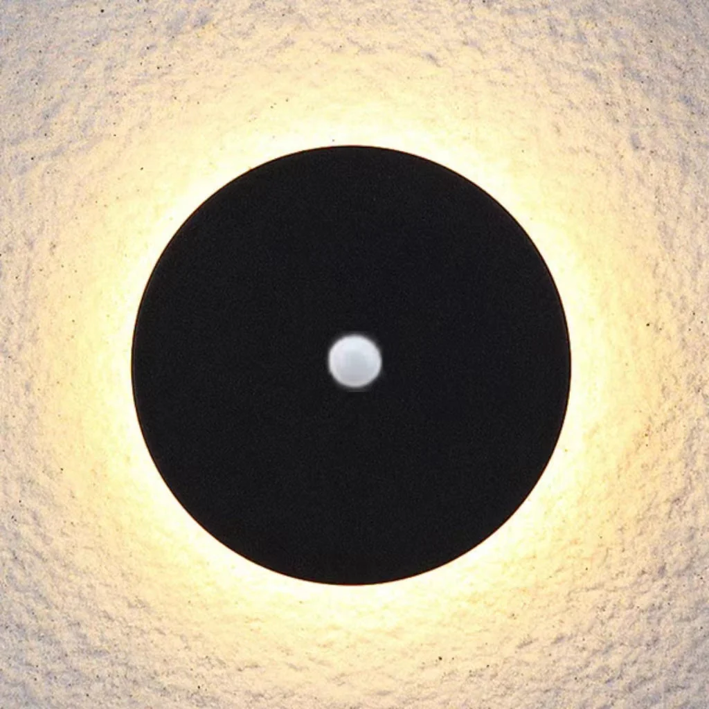 Klyne Minimalist Round/Square Outdoor Wall Lamp LED, Black/White - Image 26
