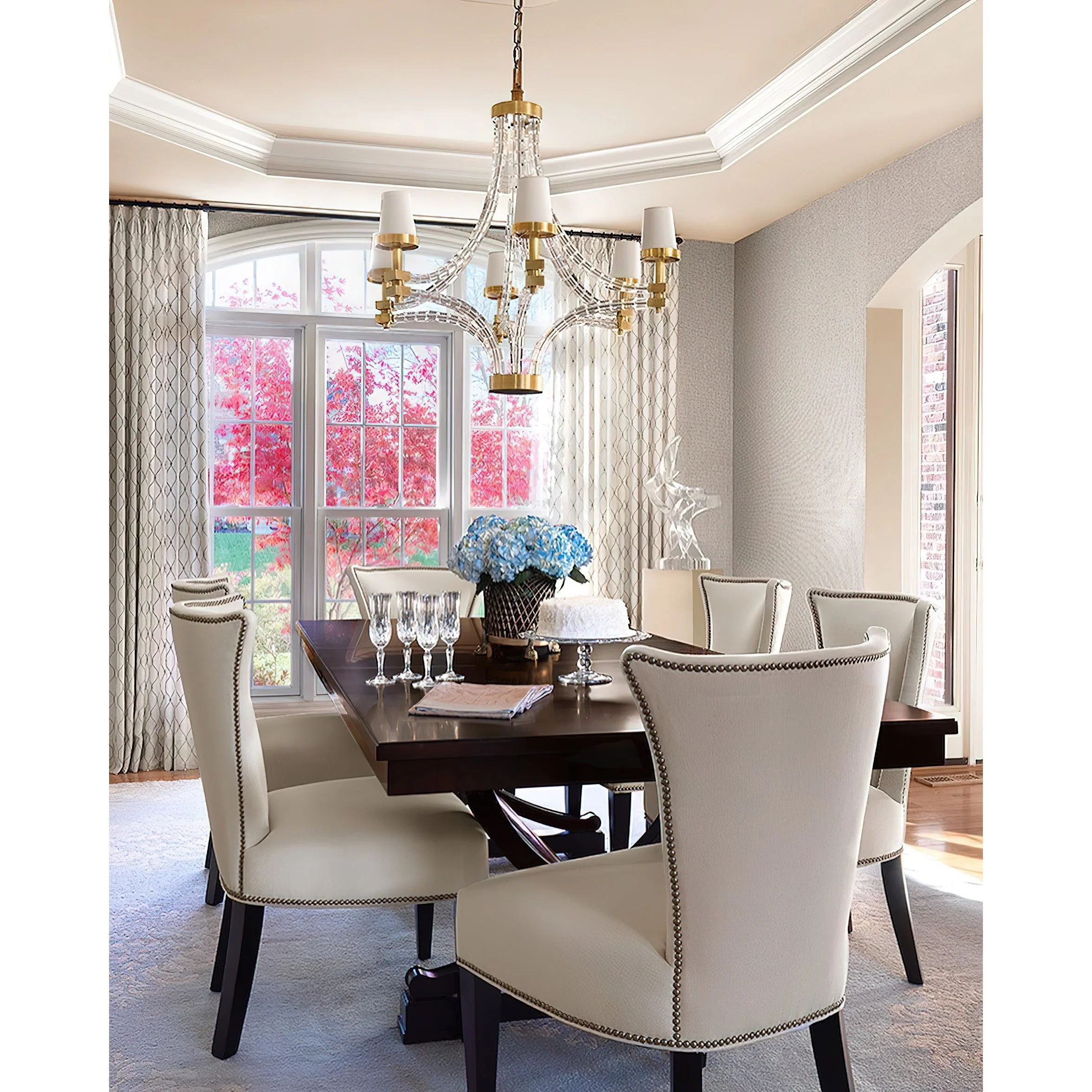 Lalume Contemporary Crystal Chandelier - Image 22