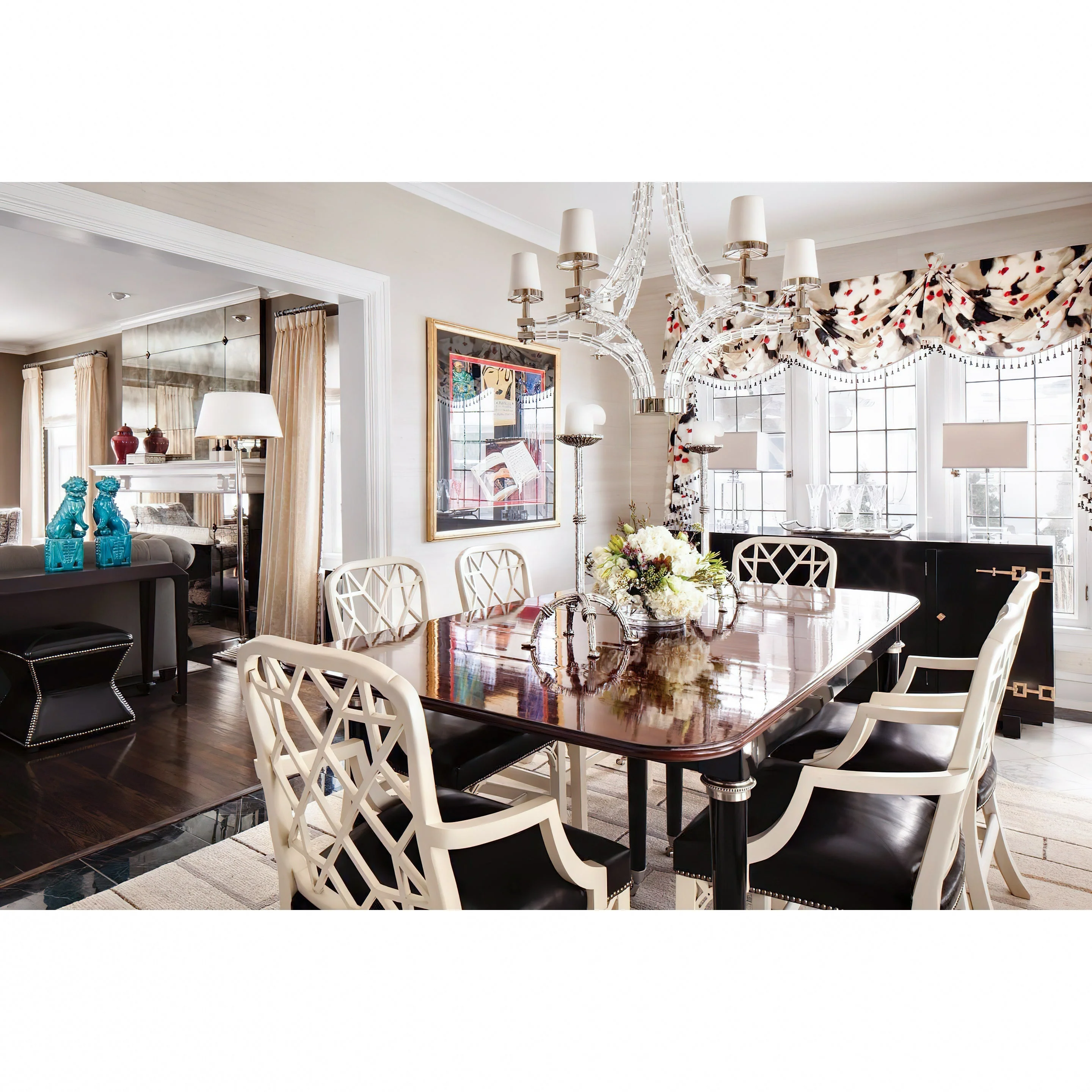 Lalume Contemporary Crystal Chandelier - Image 23