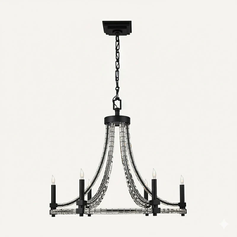 Lalume Contemporary Crystal Chandelier - Image 28