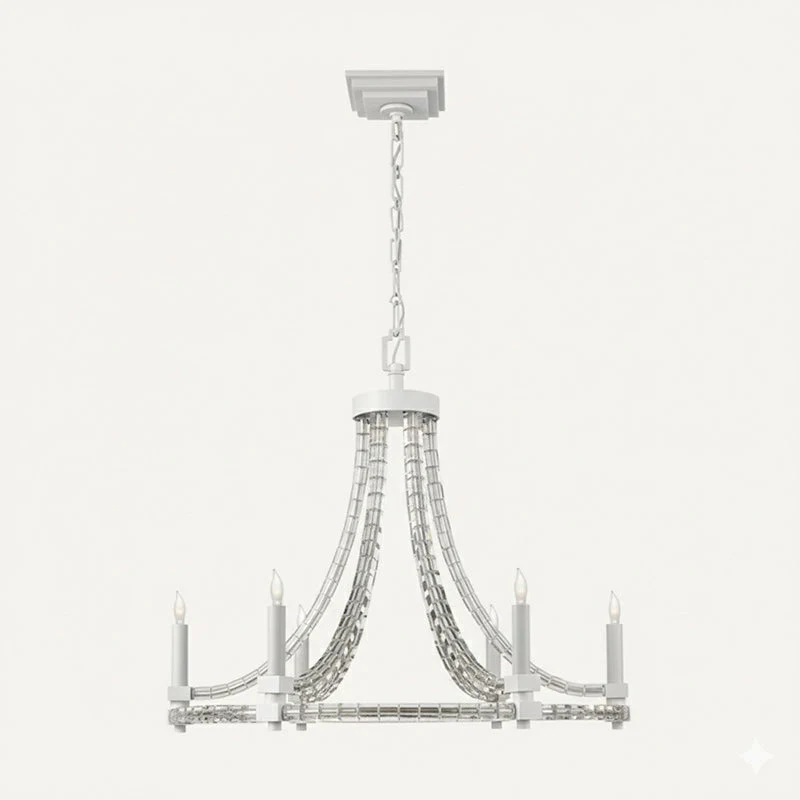 Lalume Contemporary Crystal Chandelier - Image 37