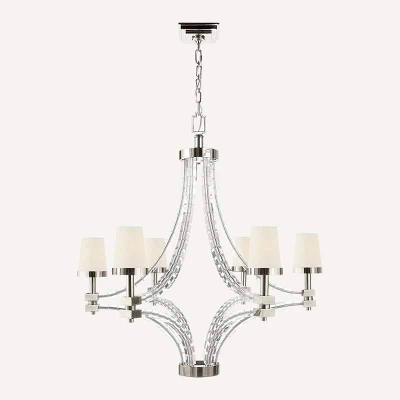 Lalume Contemporary Crystal Chandelier - Image 39