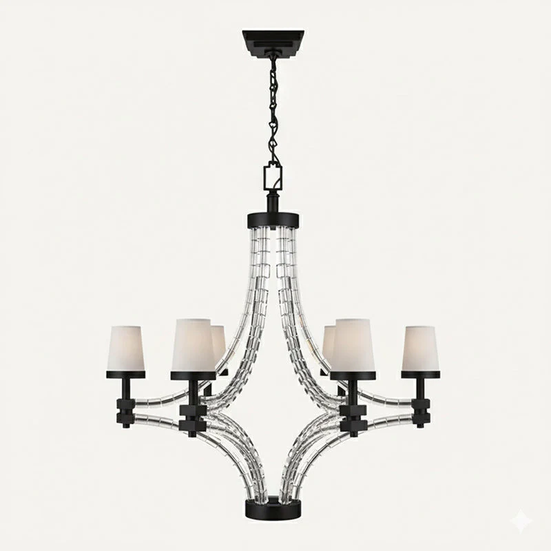 Lalume Contemporary Crystal Chandelier - Image 40