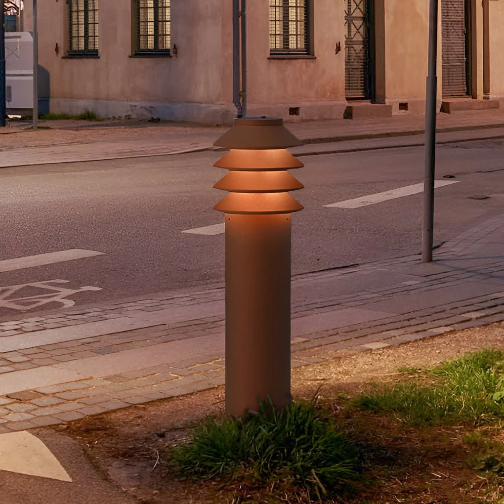 Lam Modern LED Cylinder Versatile Outdoor Pathway Light - Image 5