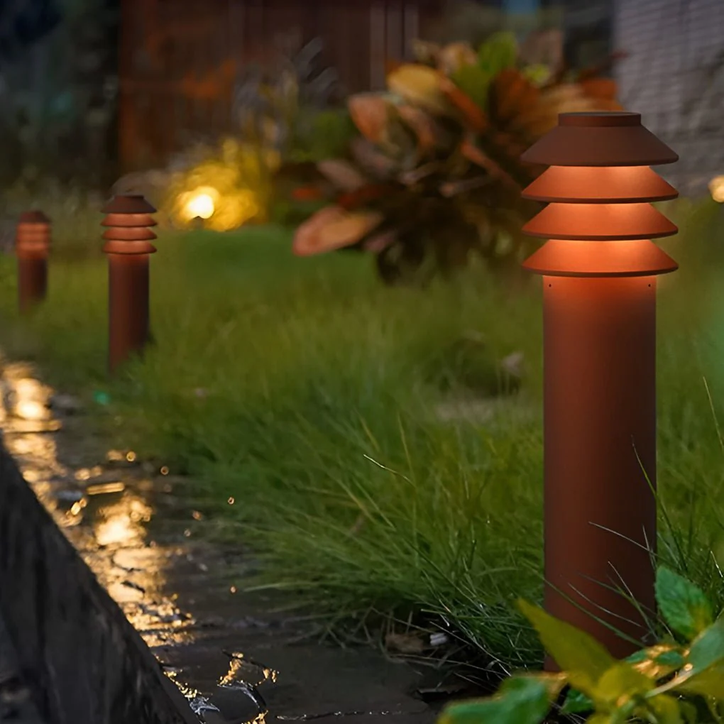 Lam Modern LED Cylinder Versatile Outdoor Pathway Light - Image 7