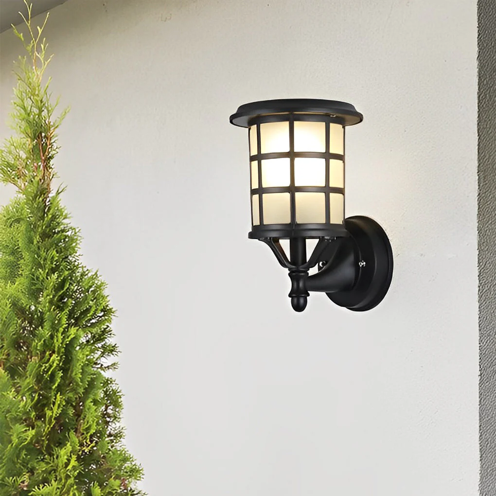 Lancelot Retro Round European Outdoor Wall Sconces - Image 10
