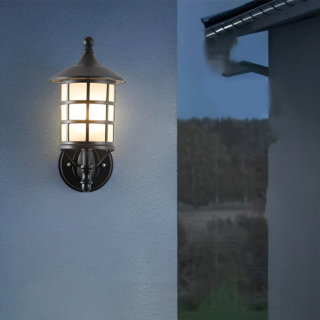 Lancelot Retro Round European Outdoor Wall Sconces - Image 11