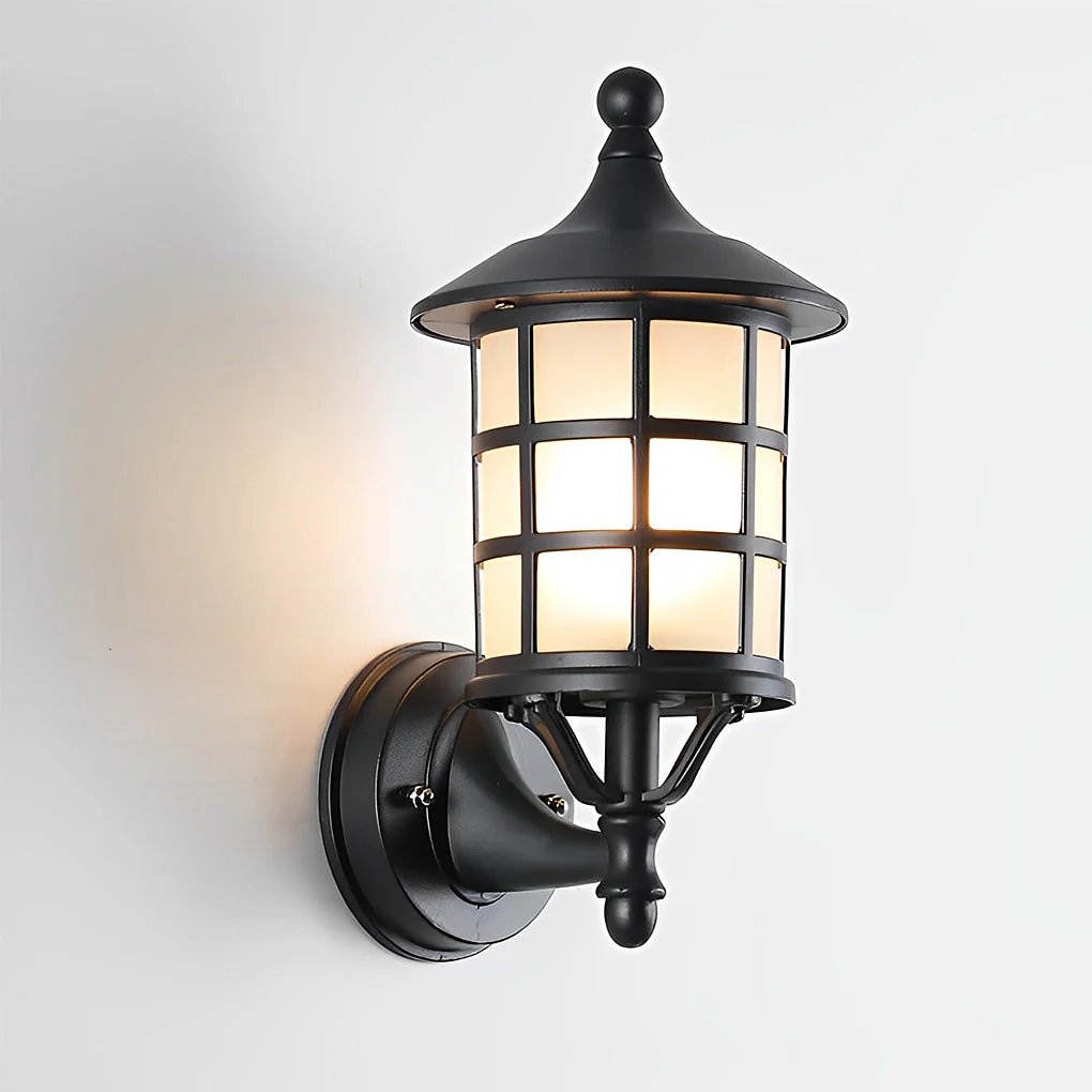 Lancelot Retro Round European Outdoor Wall Sconces - Image 13