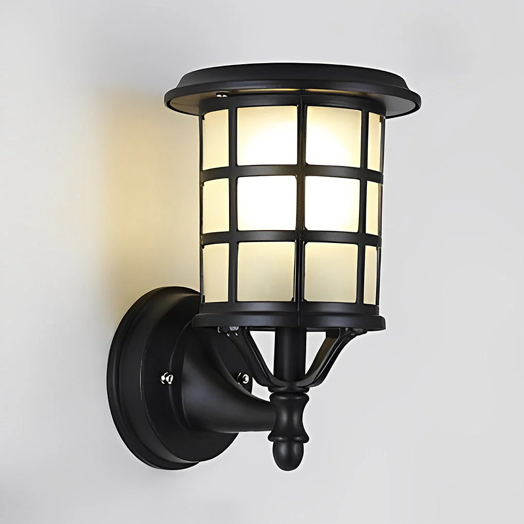 Lancelot Retro Round European Outdoor Wall Sconces - Image 2