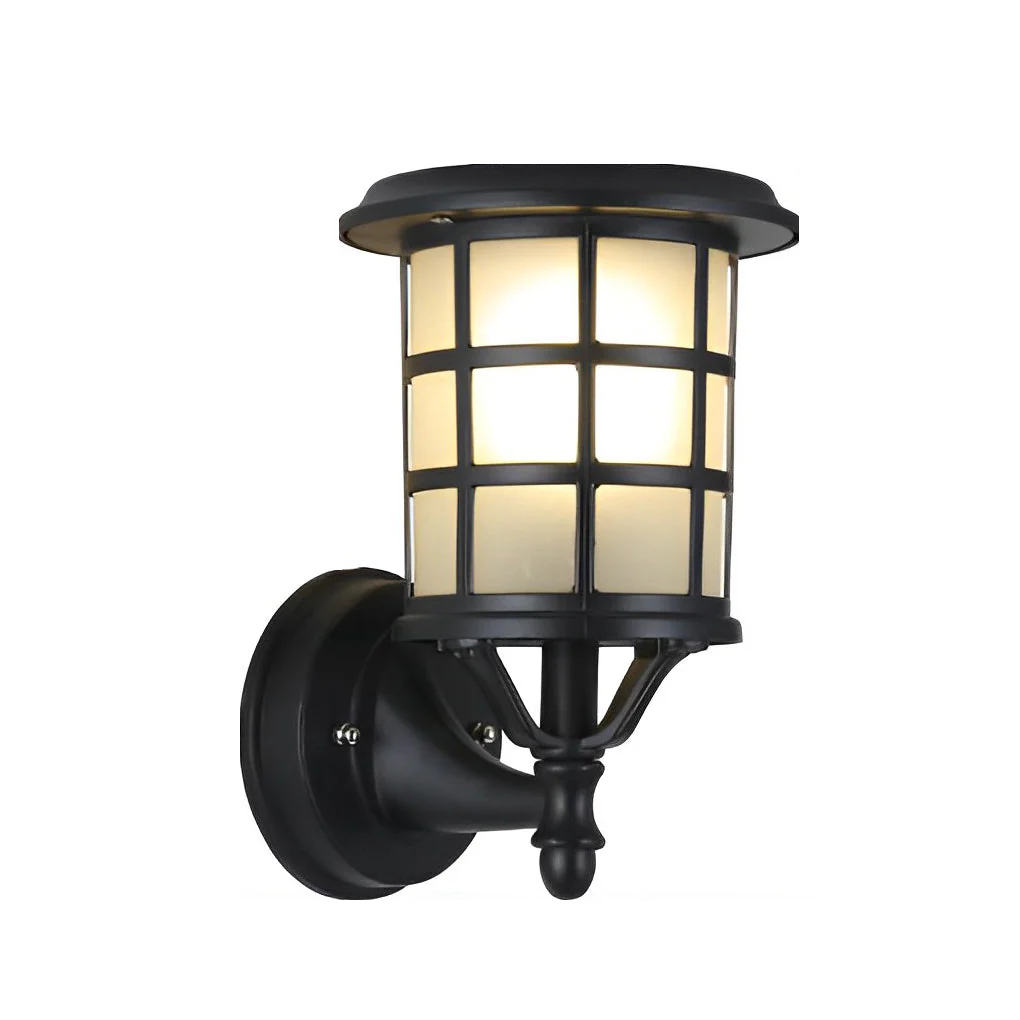 Lancelot Retro Round European Outdoor Wall Sconces - Image 4