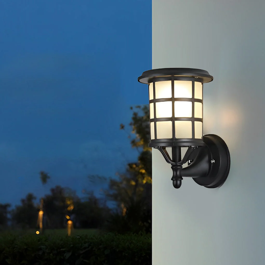 Lancelot Retro Round European Outdoor Wall Sconces - Image 8