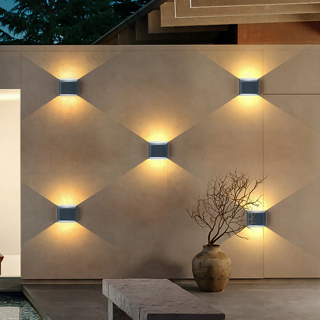 Lanen Modern Minimalist LED Outdoor Wall Light - Image 4