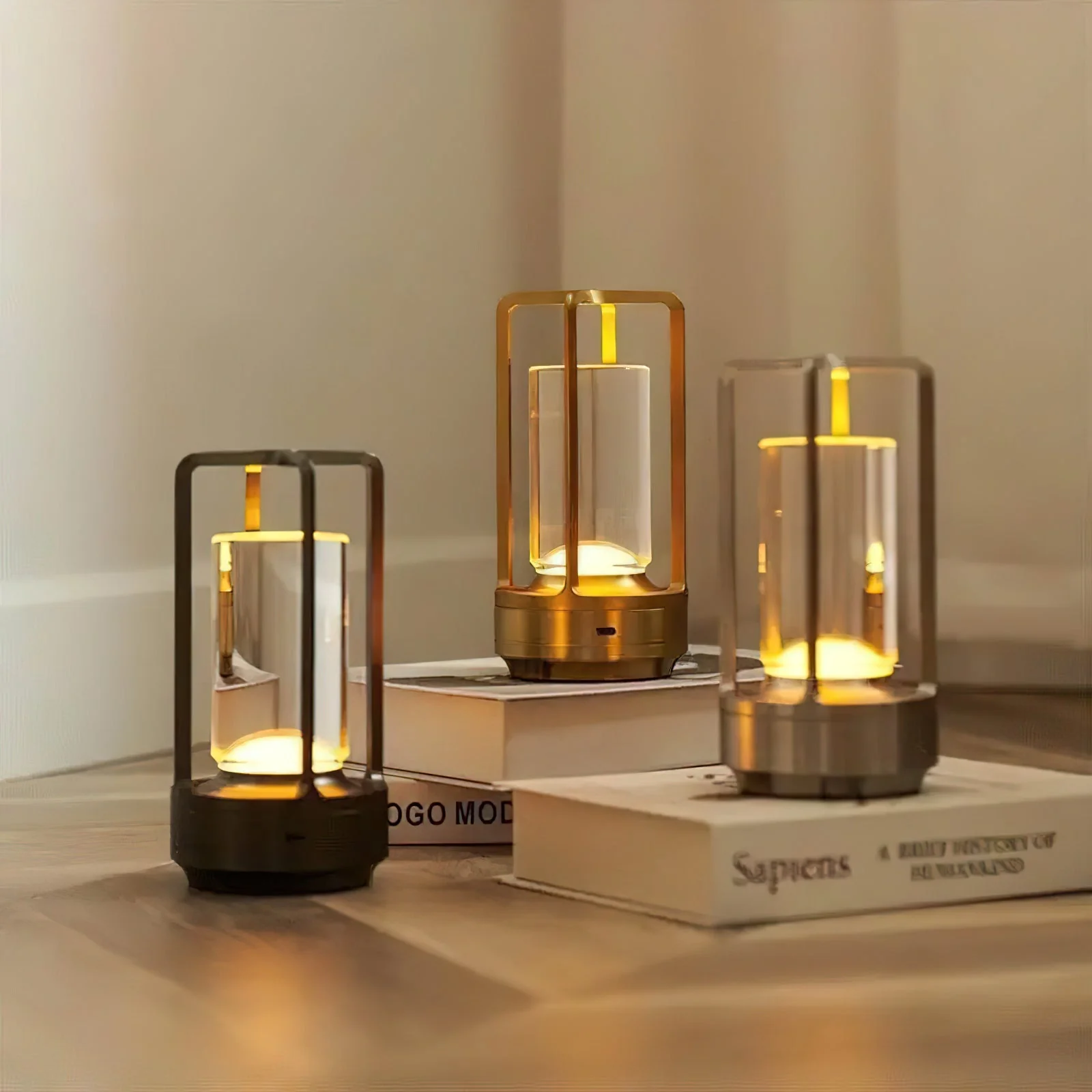 Lantern Modern Table Lamp - Image 2