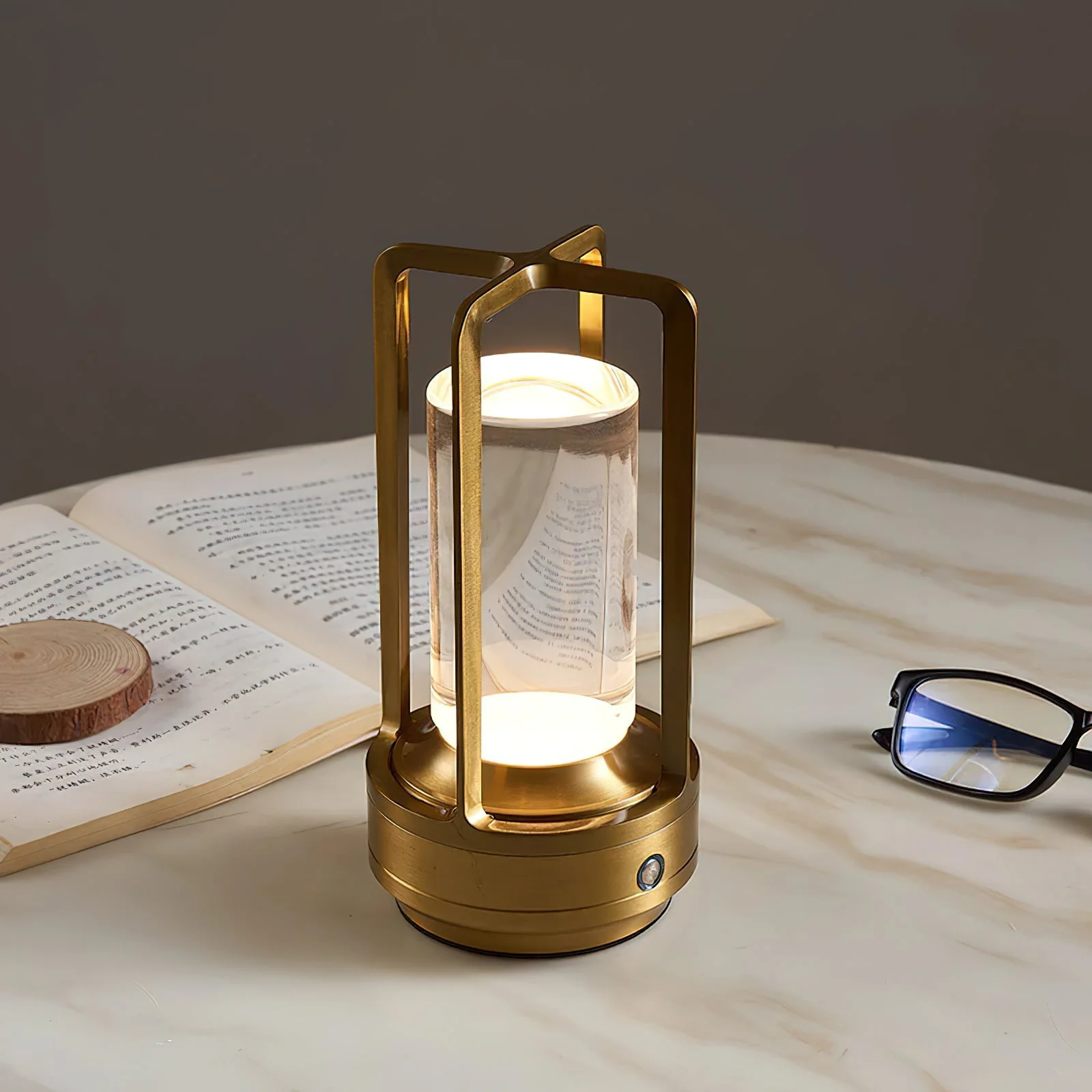 Lantern Modern Table Lamp - Image 3