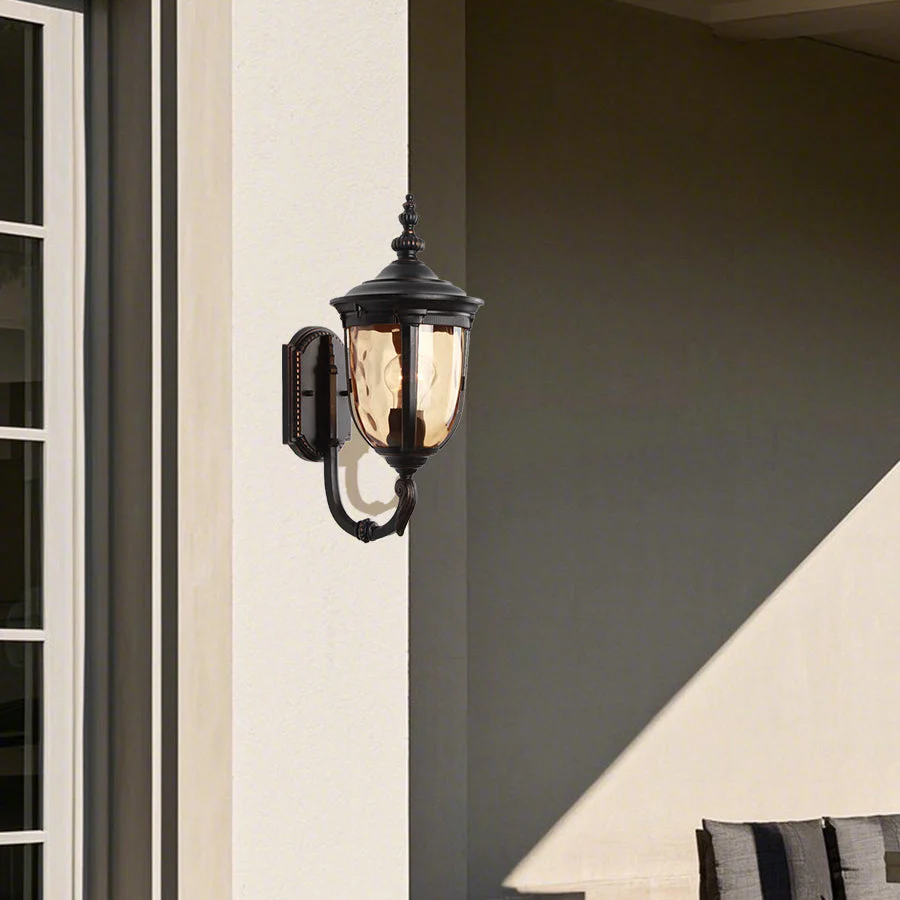 Laran Copper Retro Outdoor Wall Light - Image 10