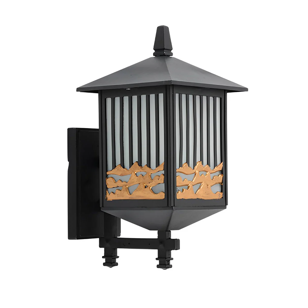 Larna Retro LED Modern Outdoor Wall Sconce - Image 6