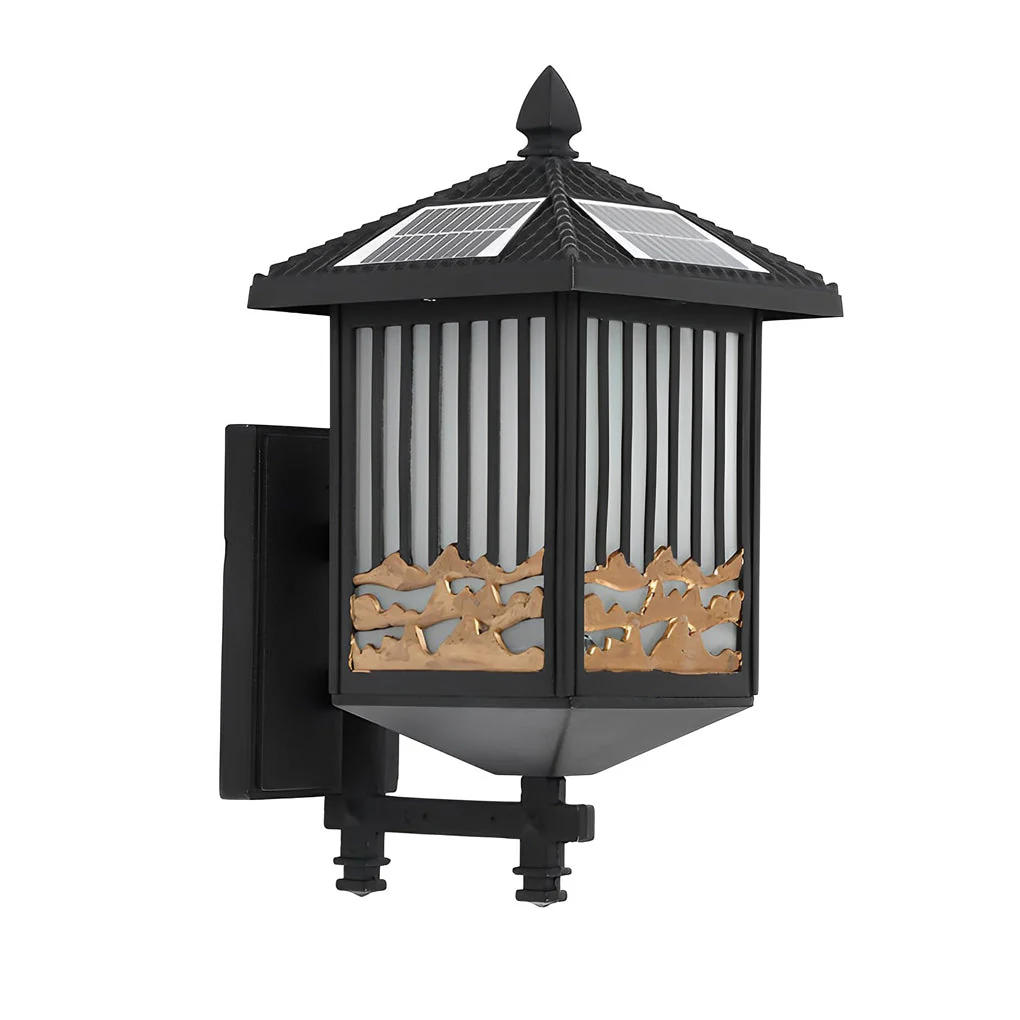 Larna Retro LED Modern Outdoor Wall Sconce - Image 7