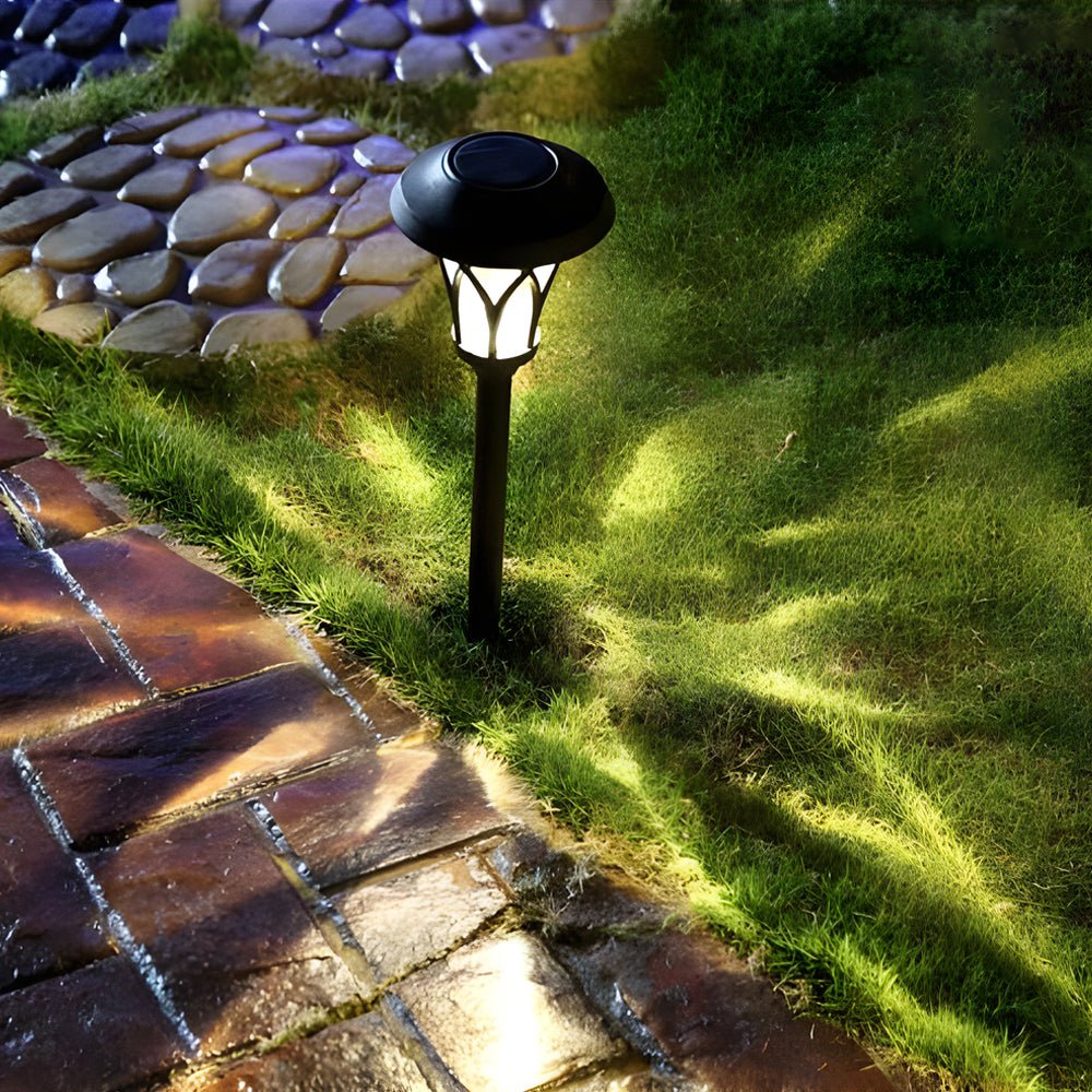 Laurel Stake Lawn Retro Modern Glass Outdoor Light - Image 2