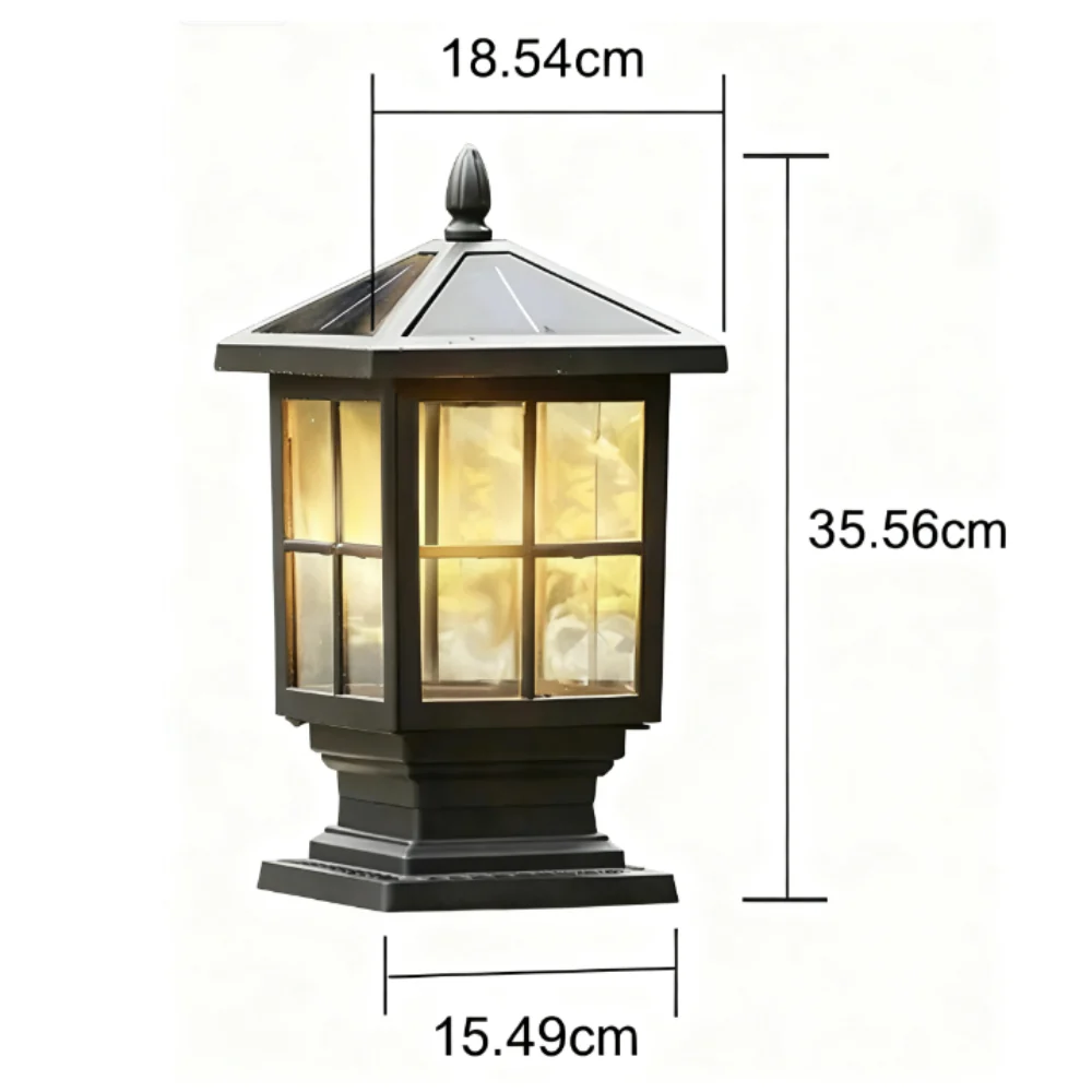 Lcy Traditional LED Classic Outdoor Pillar Lights - Image 11