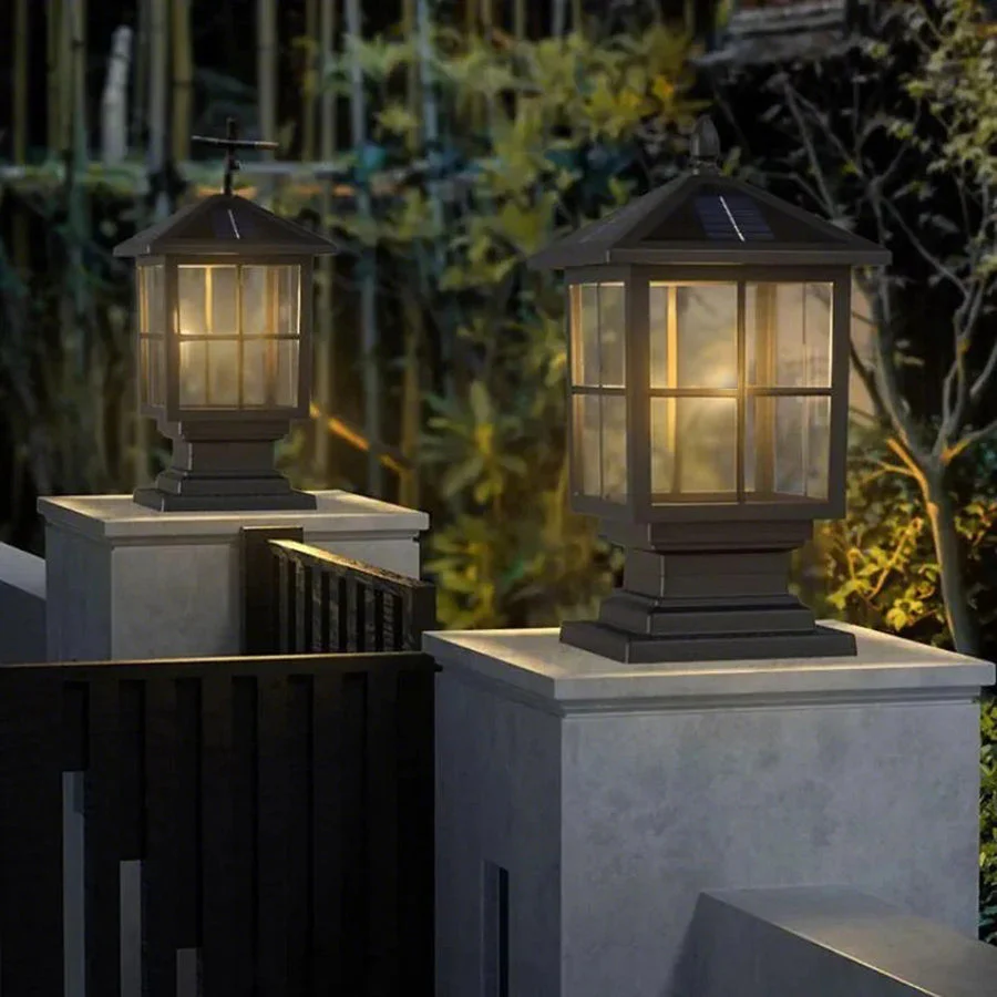 Lcy Traditional LED Classic Outdoor Pillar Lights - Image 4