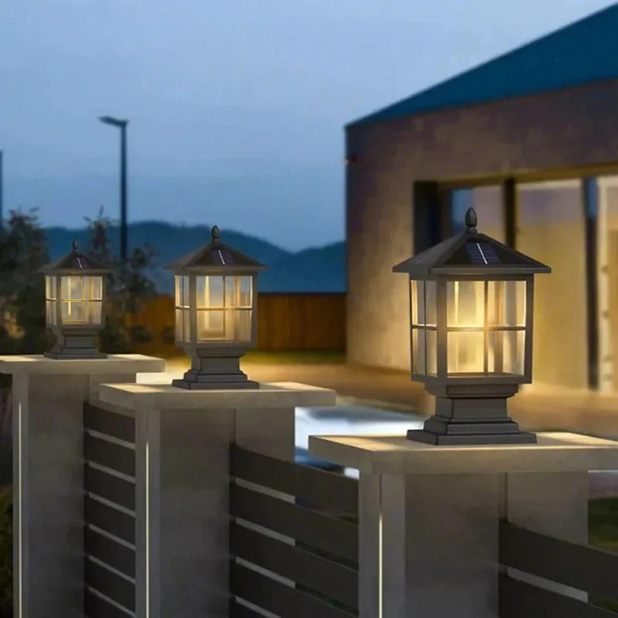 Lcy Traditional LED Classic Outdoor Pillar Lights - Image 7