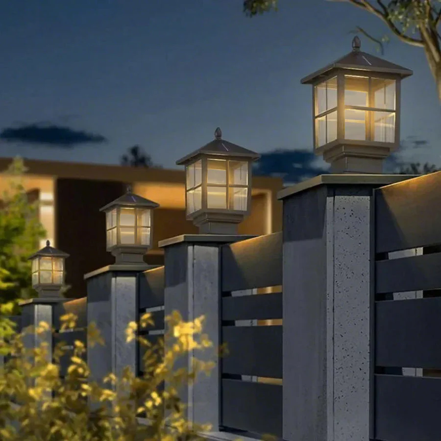 Lcy Traditional LED Classic Outdoor Pillar Lights - Image 8