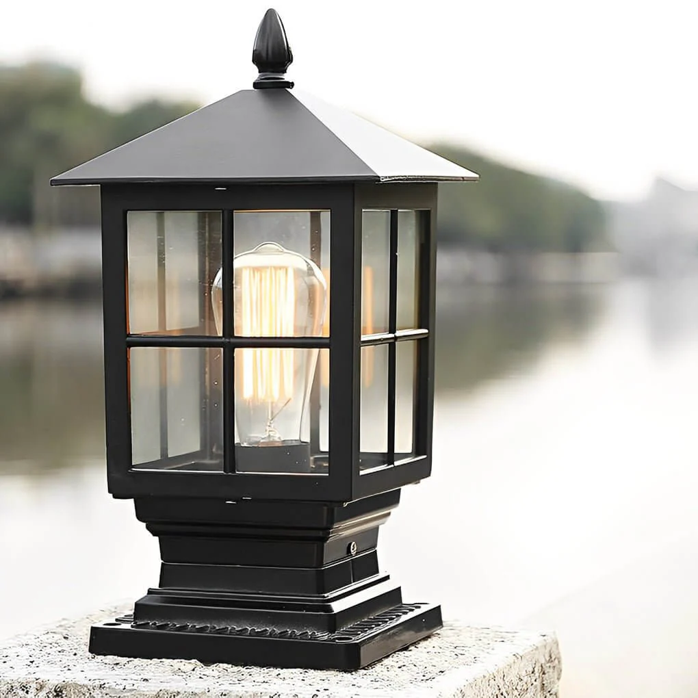 Lcy Traditional LED Classic Outdoor Pillar Lights - Image 9