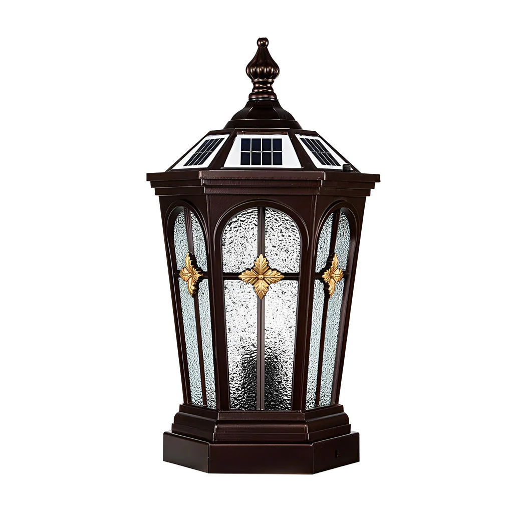 Leen LED Three Step European Outdoor Fence Post Lights - Image 6