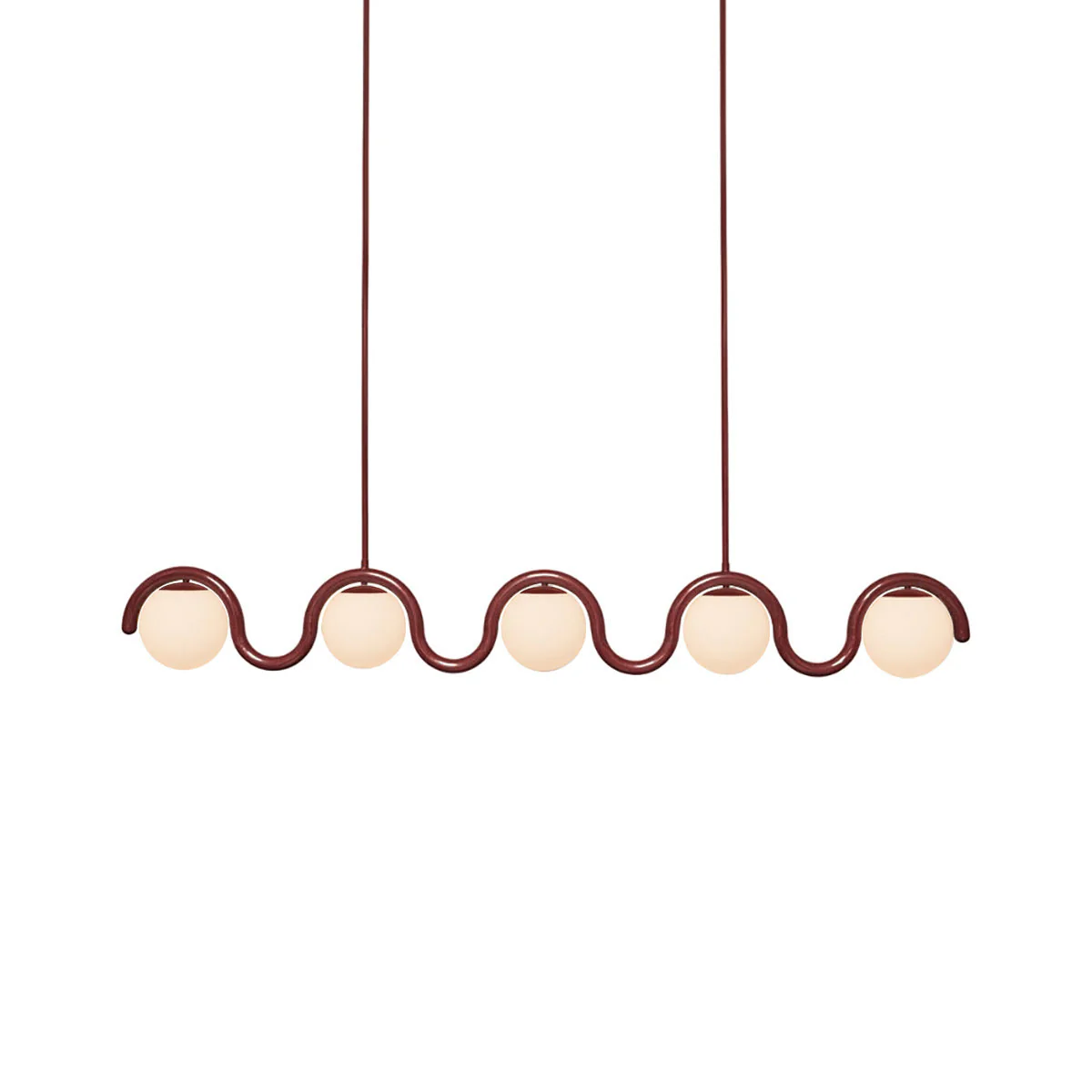 Lenox Contemporary Brass Chandelier