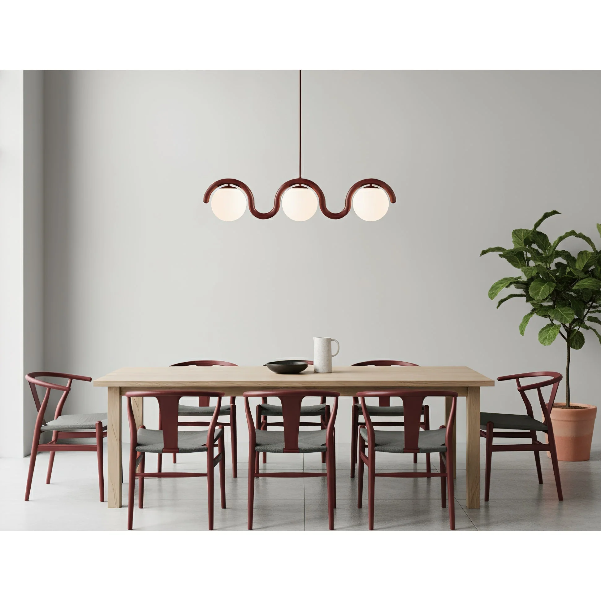Lenox Contemporary Brass Chandelier - Image 20