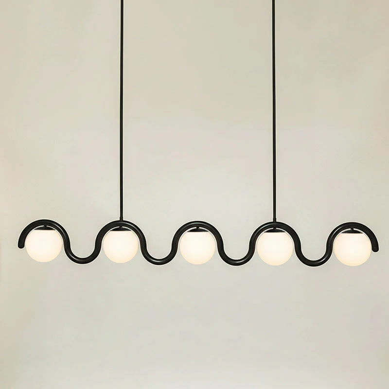 Lenox Contemporary Brass Chandelier - Image 38