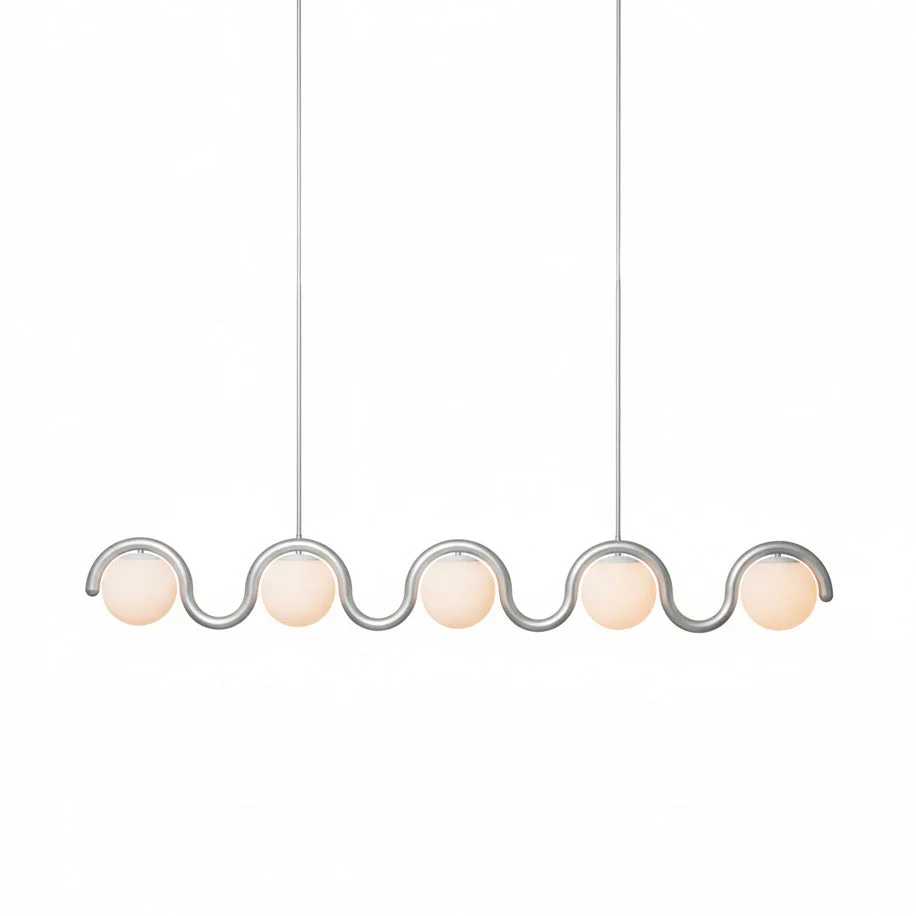 Lenox Contemporary Brass Chandelier - Image 39