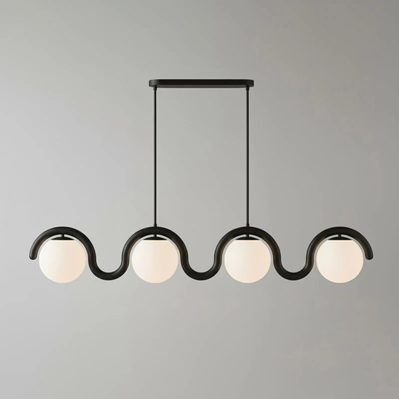 Lenox Contemporary Brass Chandelier - Image 54