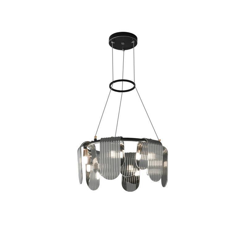 Leo Modern Glass Chandelier - Image 5