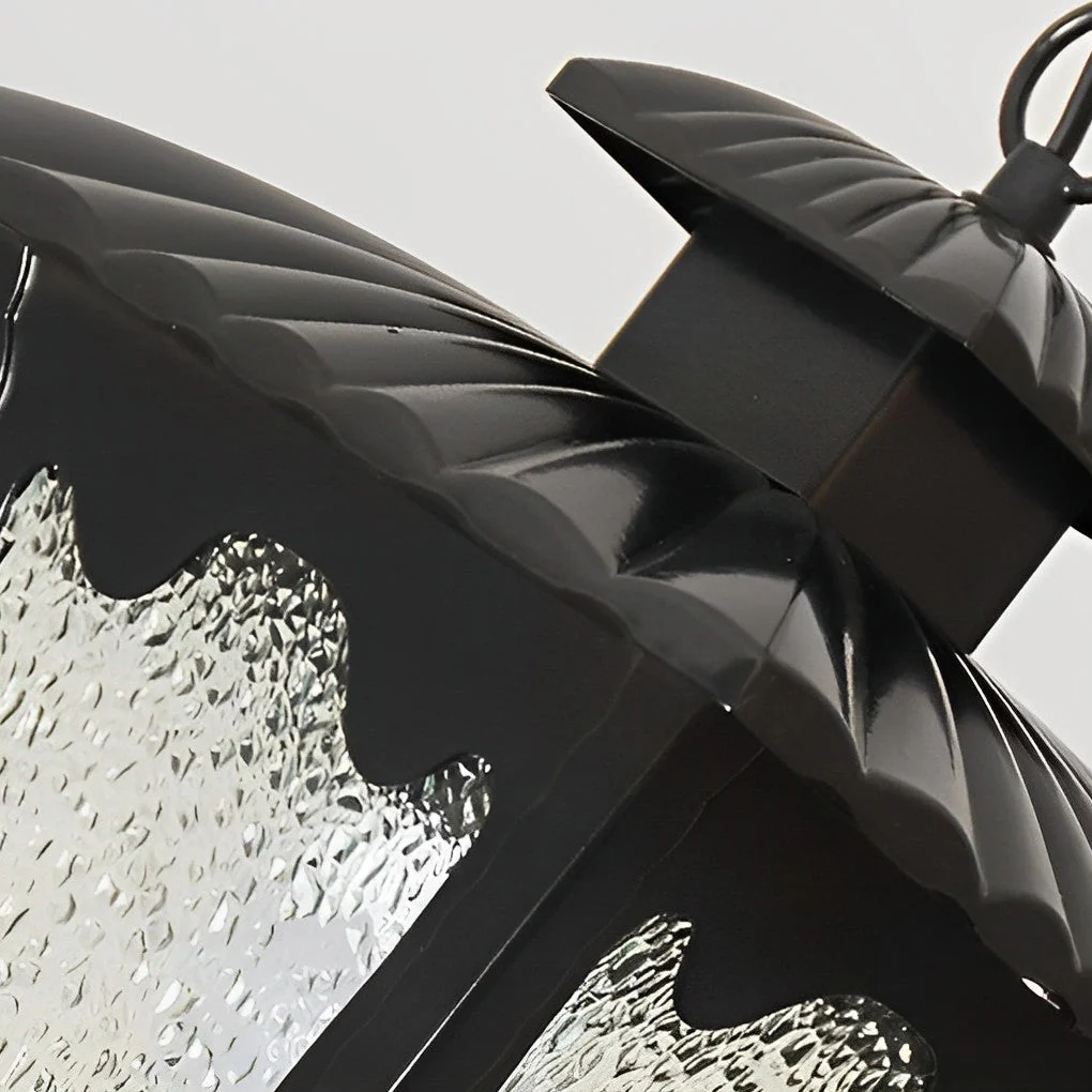 Leroy Retro Water Drops Glass European Outdoor Chandelier - Image 4