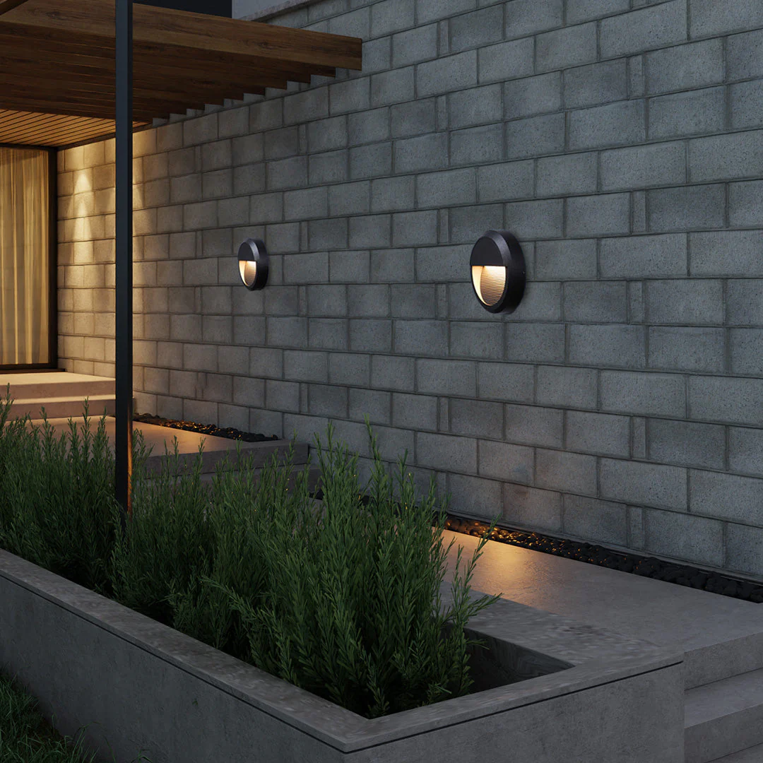 Lester Geometric LED Minimalist Outdoor Step Lights - Image 11