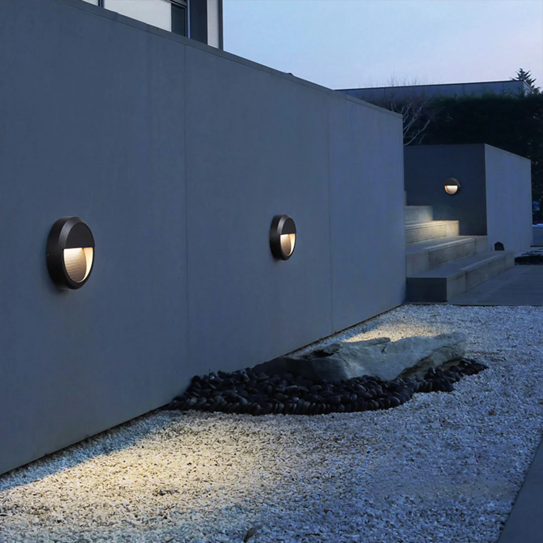 Lester Geometric LED Minimalist Outdoor Step Lights - Image 13