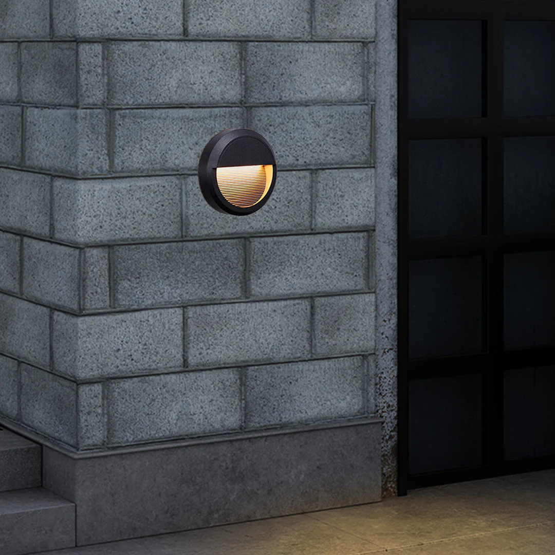 Lester Geometric LED Minimalist Outdoor Step Lights - Image 7