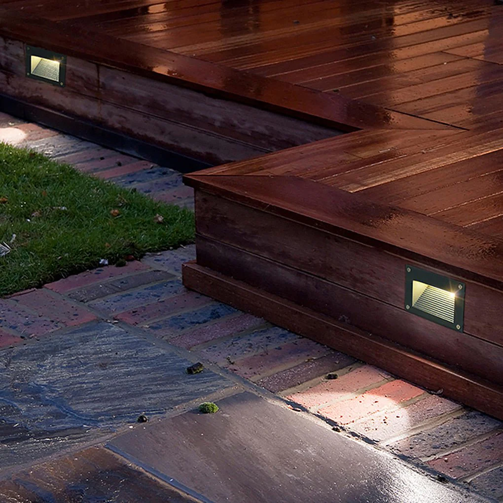 Letic Minimalist Embedded Glass Outdoor Wall Lights - Image 8