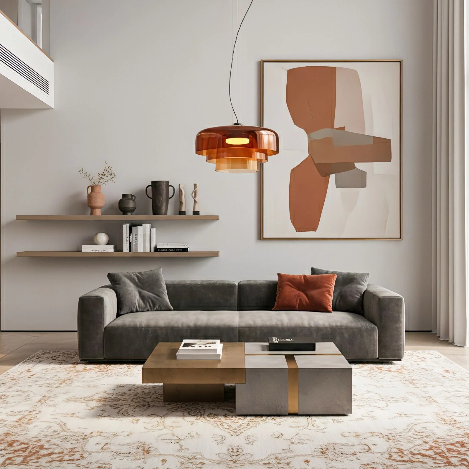 Levels Modern Glass Pendant Light - Image 10