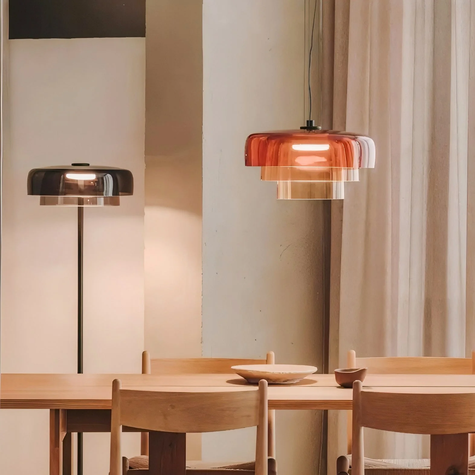 Levels Modern Glass Pendant Light - Image 4