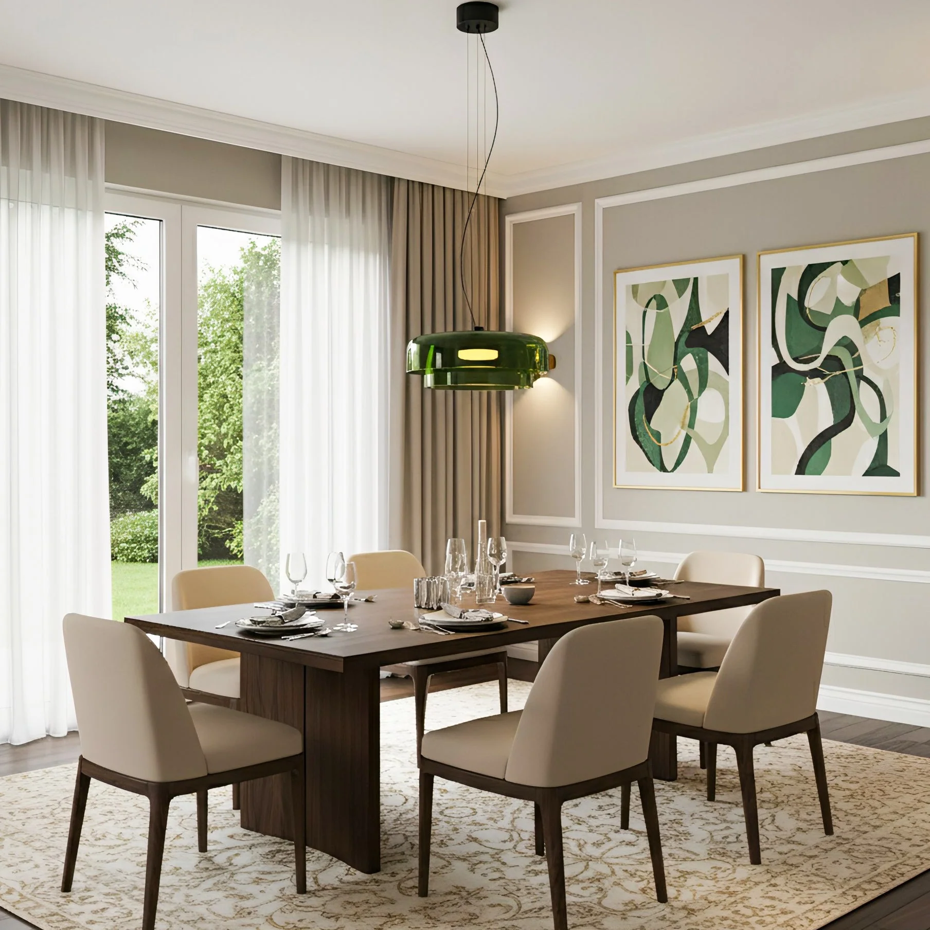 Levels Modern Glass Pendant Light - Image 5