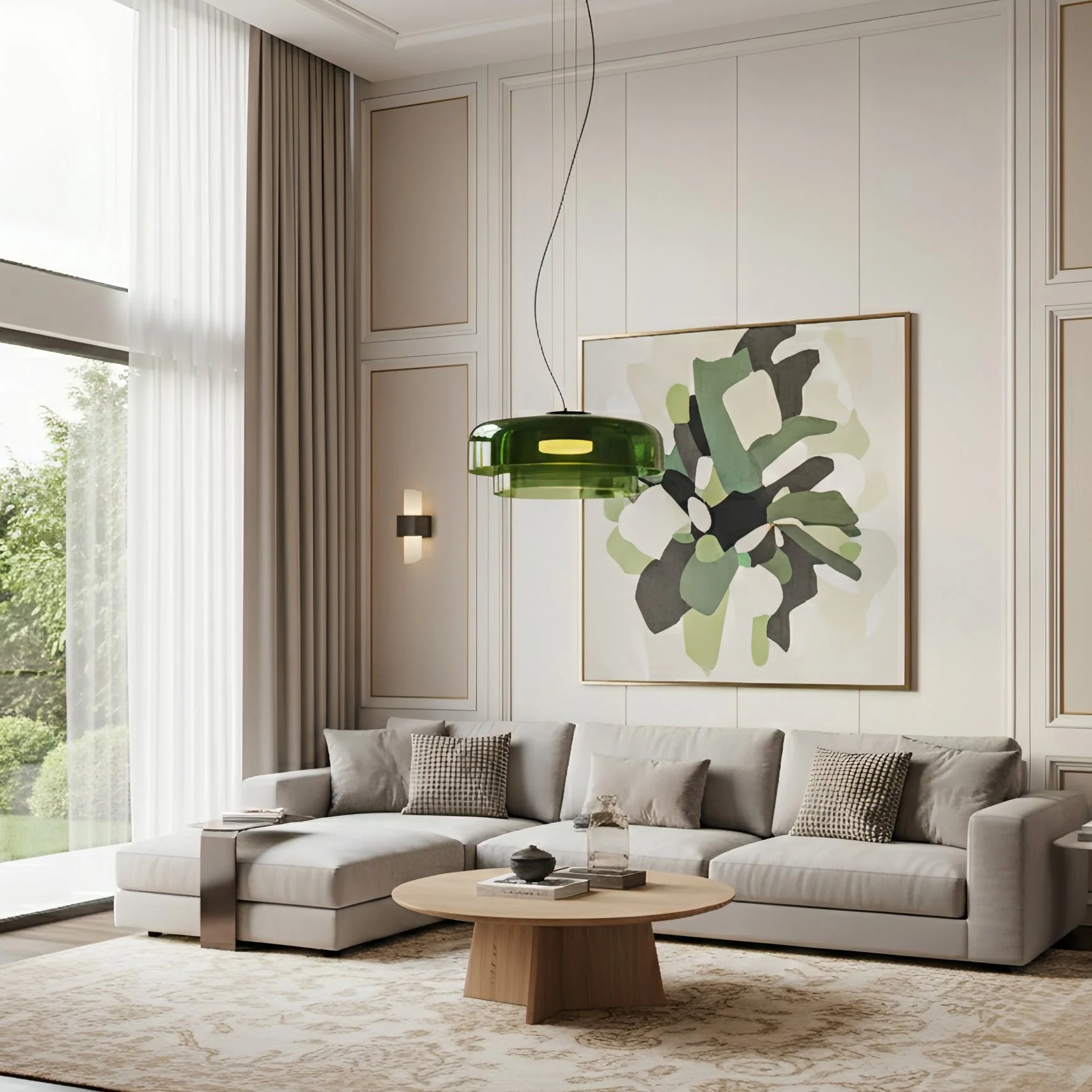 Levels Modern Glass Pendant Light - Image 9