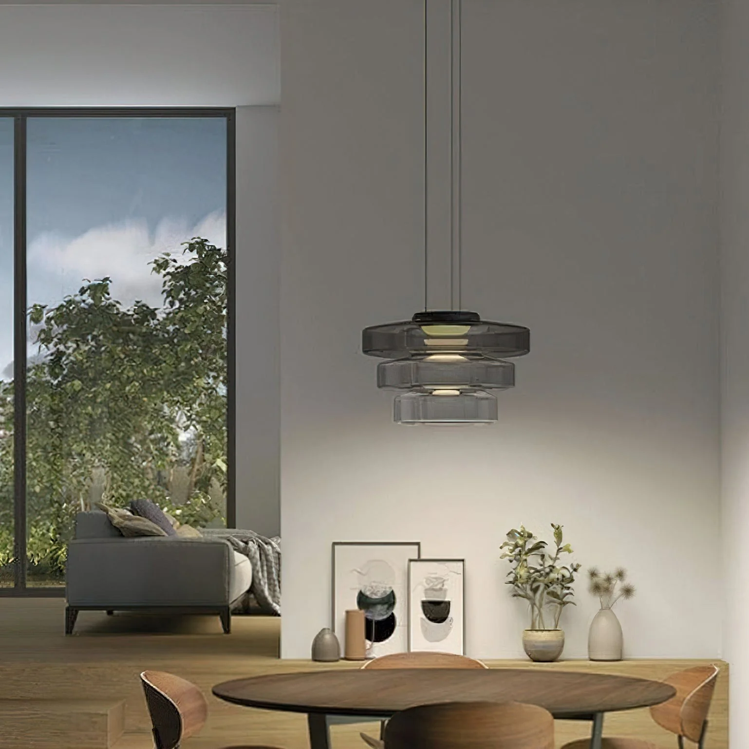 Levels Modern Glass Pendant Light - Image 18