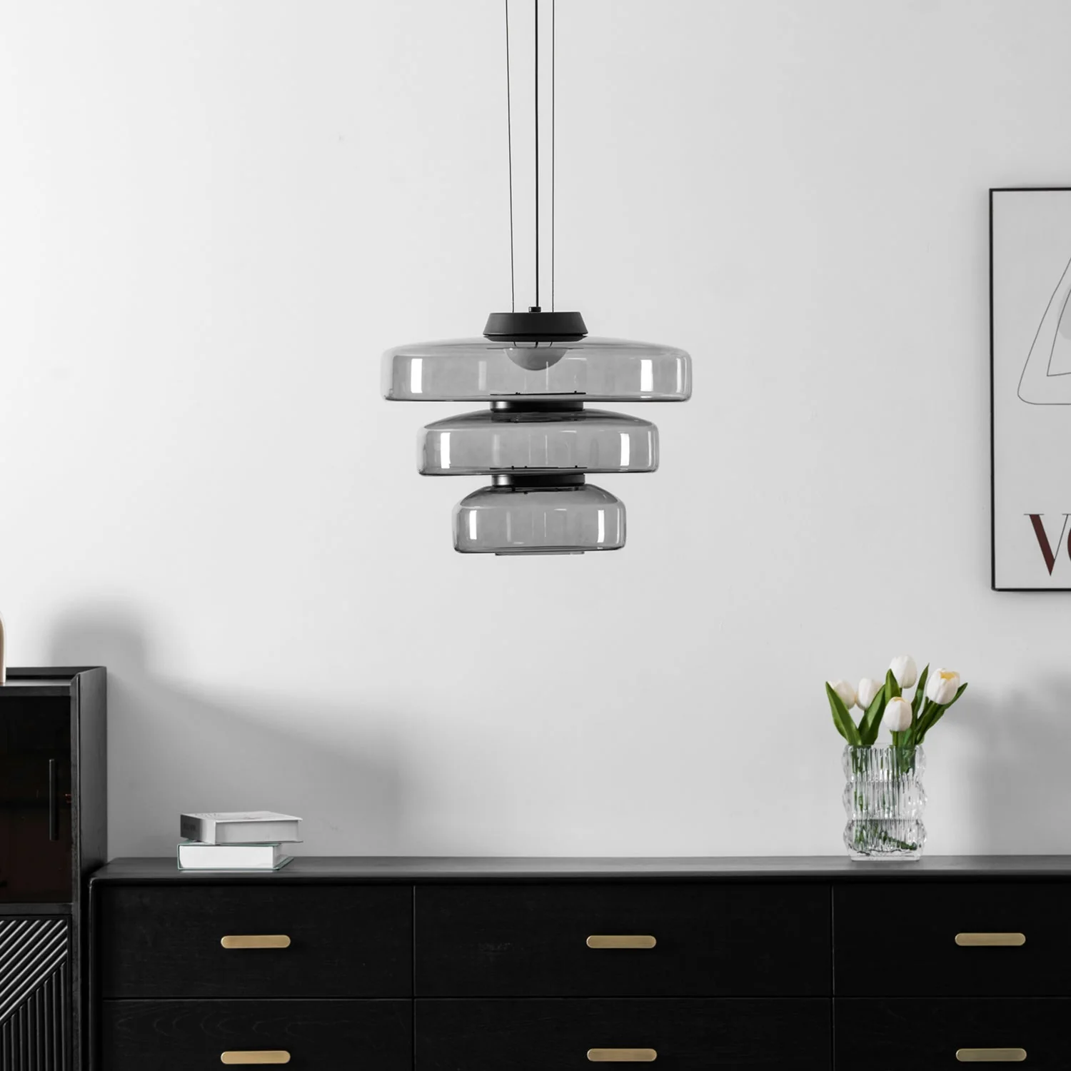 Levels Modern Glass Pendant Light - Image 21
