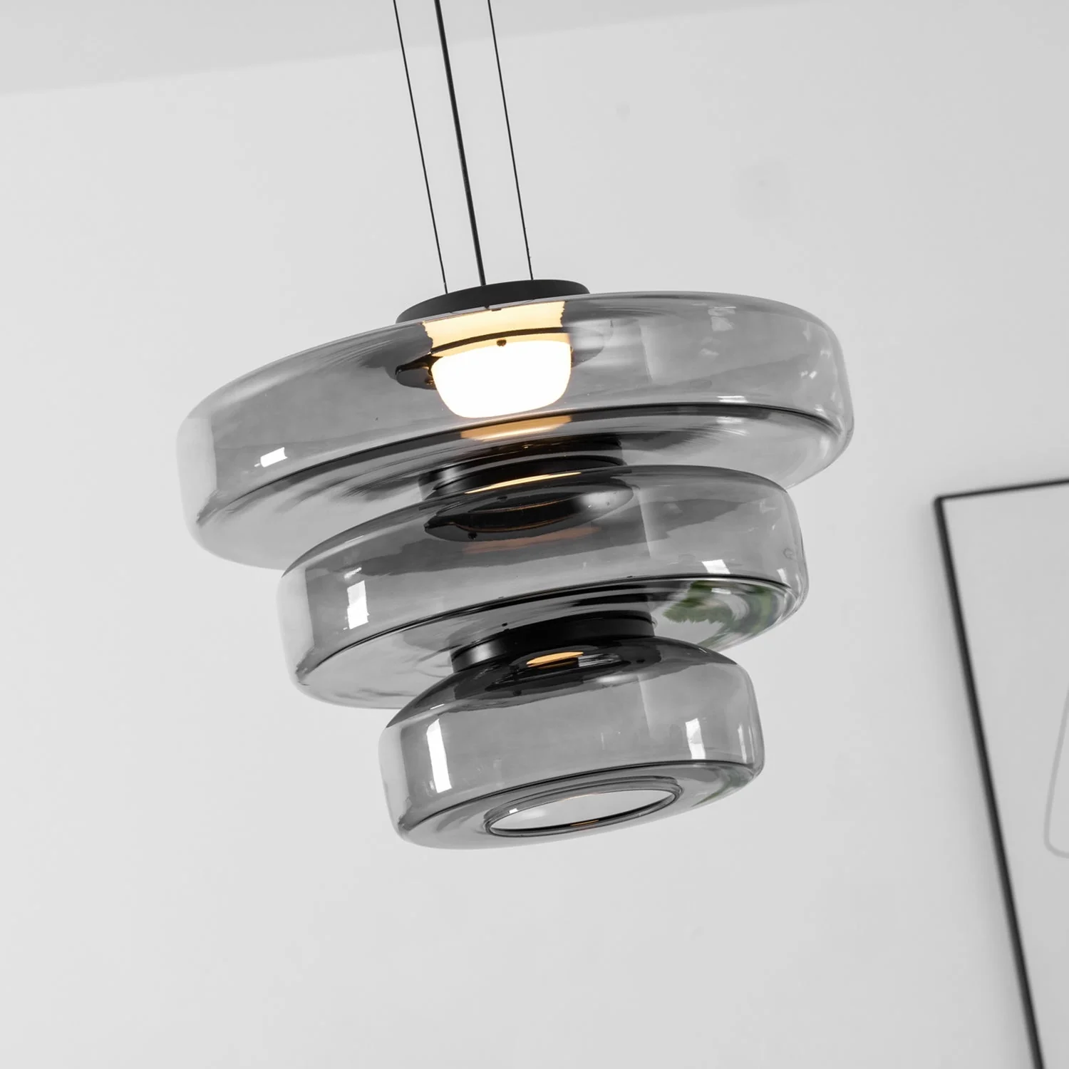 Levels Modern Glass Pendant Light - Image 22