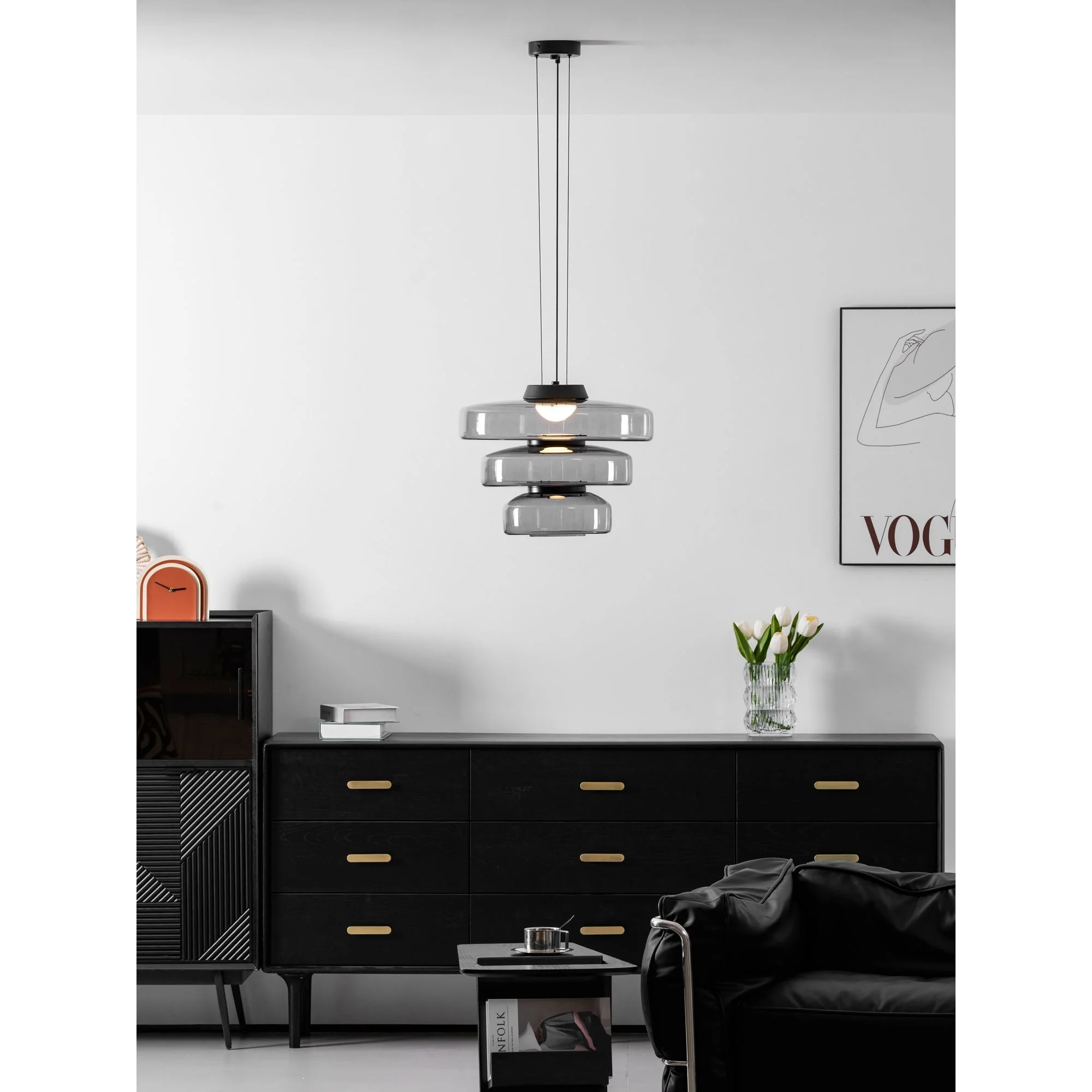 Levels Modern Glass Pendant Light - Image 24