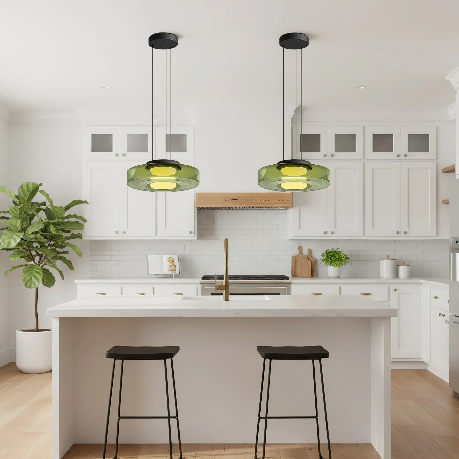 Levels Modern Glass Pendant Light - Image 8