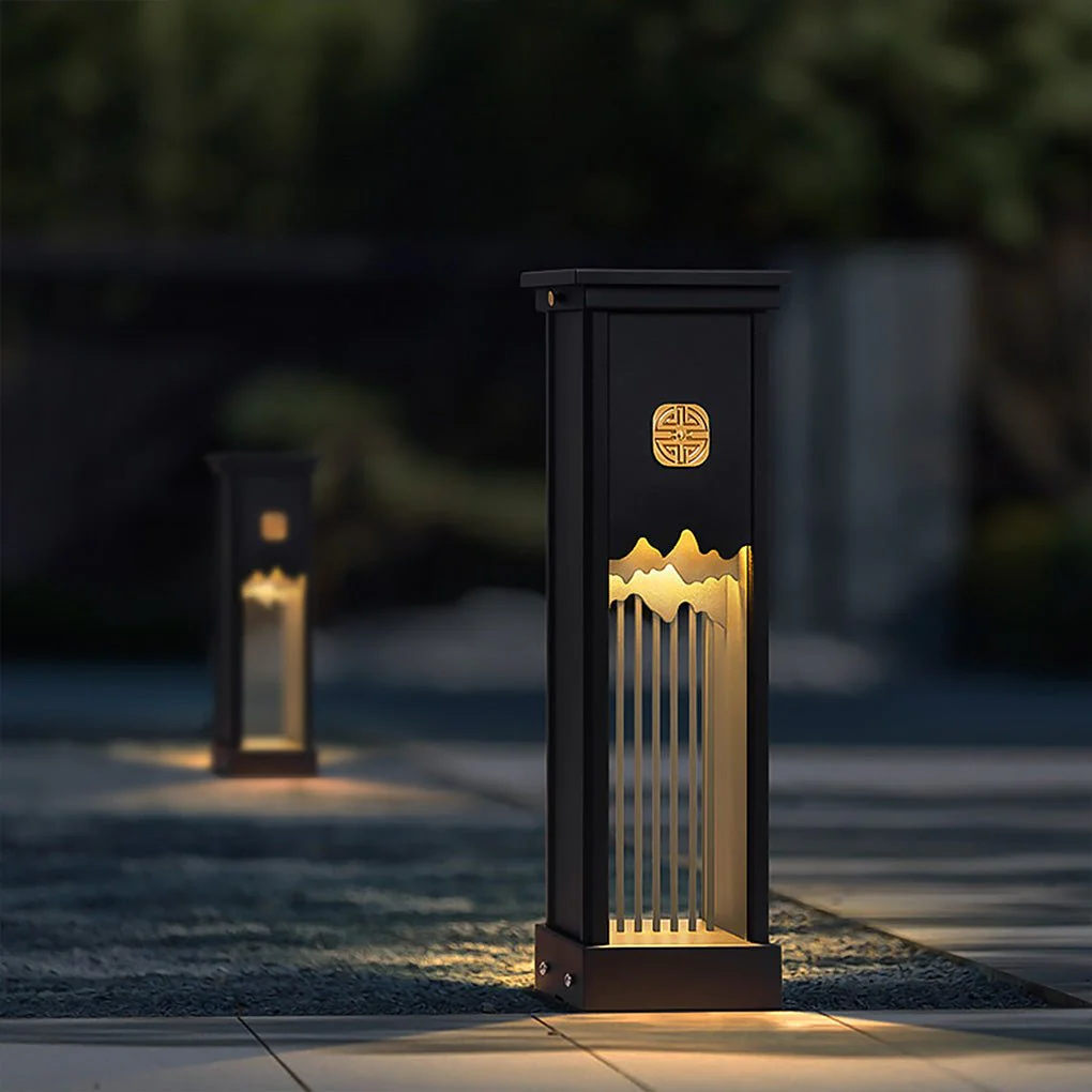 Lewis Elegant LED Artistic Cut Craft Outdoor Light - Image 5