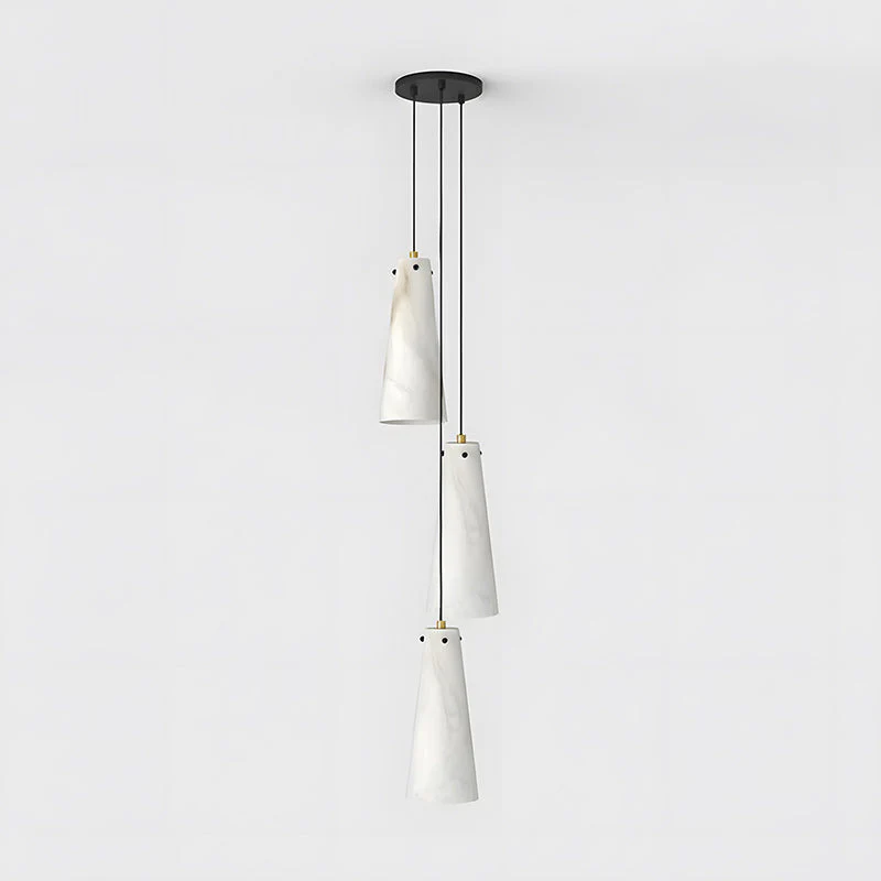 Licau Contemporary Alabaster Chandelier - Image 22